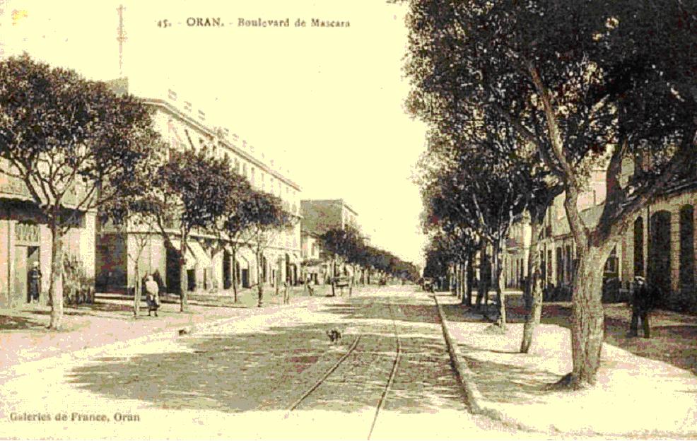 Boulevard de Mascara (boulevard Edouard Herriot plus tard)